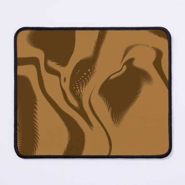 Item preview, abstract style traditional orange/brown fabric pattern design designed and sold by ironpalette.