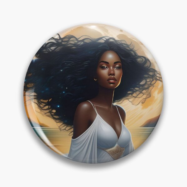 Item preview, Iemanjá in the Moonlight designed and sold by Orixaworld.