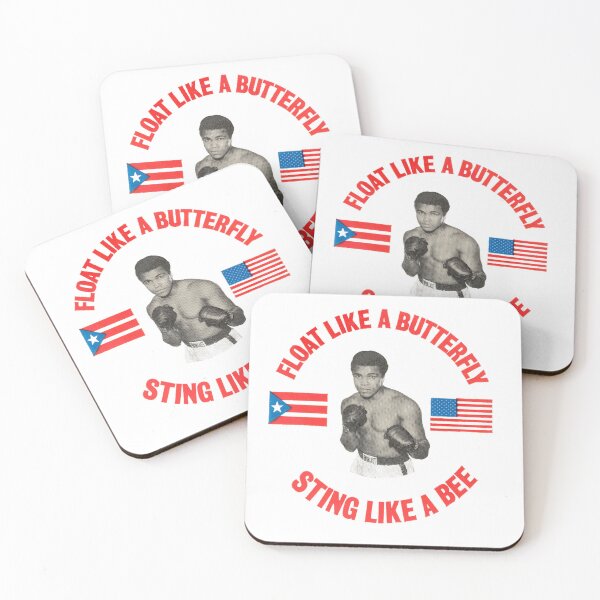 Item preview, Muhammad Ali - Float like a butterfly sting like a bee designed and sold by Flaccid Spatula.