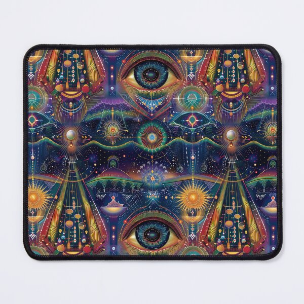 Item preview, Mystical Awakening: Third Eye Chakra Tiles Collection designed and sold by JLCableStudio.