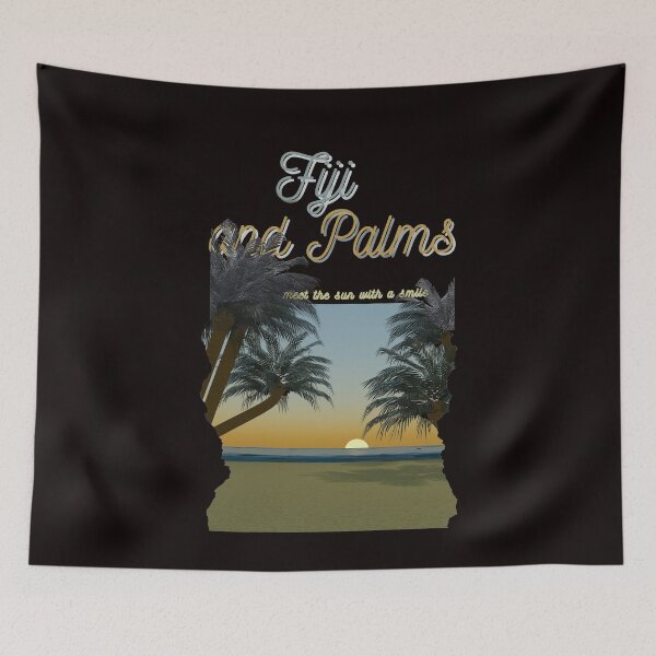 Item preview, Sunset Serenity: Fiji Palms  designed and sold by MY-DesignStudio.