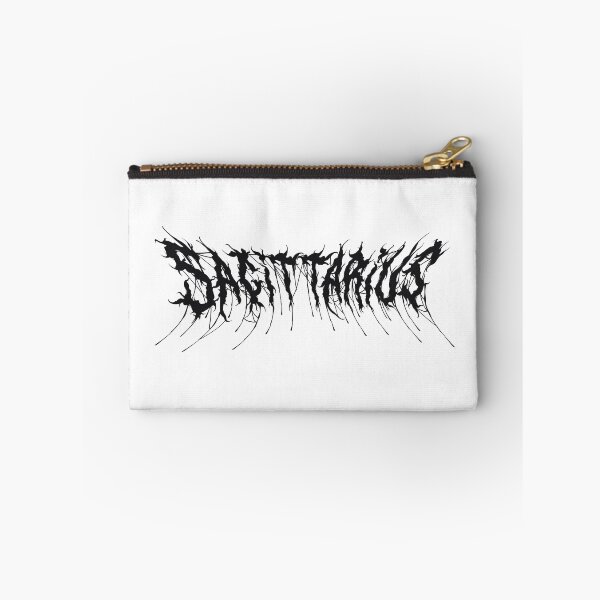 Item preview, Sagittarius Brutal Zodiac in Black designed and sold by scorpiopanda.