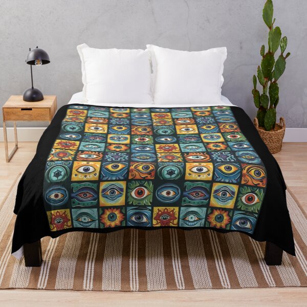 Item preview, Mystical Awakening: Third Eye Chakra Tiles Collection designed and sold by JLCableStudio.