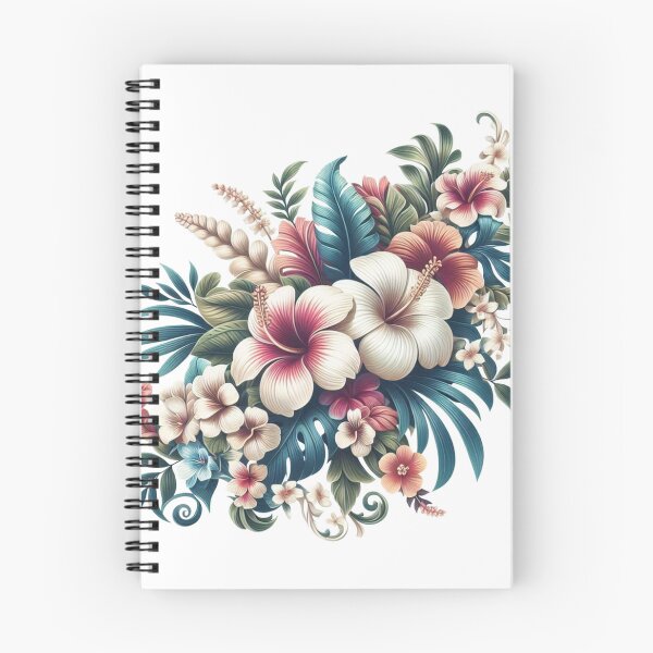 Aperçu de l'œuvre Hawaiian Flower theme 4 - Hawaii créée et vendue par FeelGoodTee.