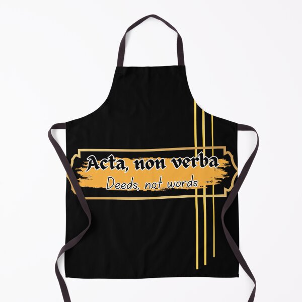 Item preview, Deeds, not words, Latin designed and sold by MakeWayDesign.