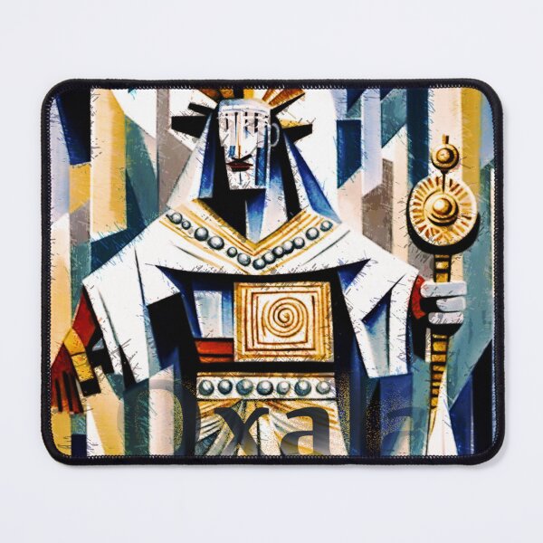 Item preview, Oxalá The brazilian African god v3 cubist designed and sold by Helios Be. Lavsh.