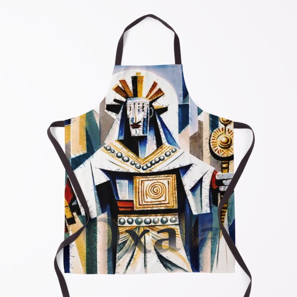 Item preview, Oxalá The brazilian African god v3 cubist designed and sold by Helios Be. Lavsh.
