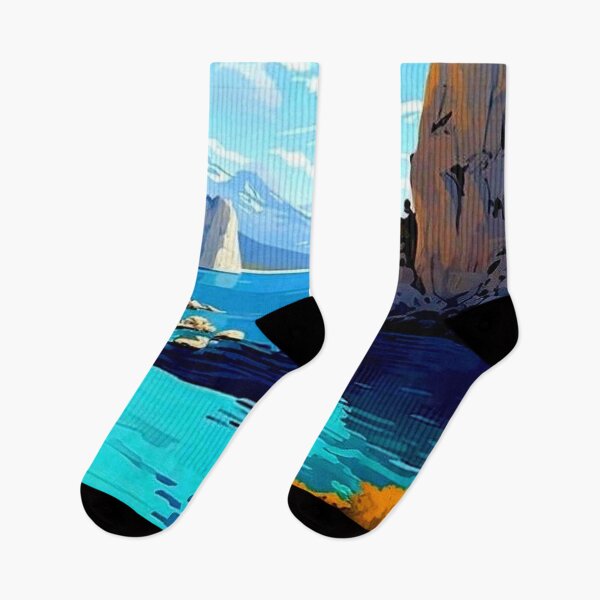 Item preview, Calanques France : Vintage Travel Advertising Print designed and sold by posterbobs.