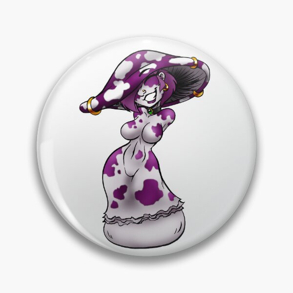 Item preview, Happy Goth Shroom with Piercings designed and sold by Dorin Naga.