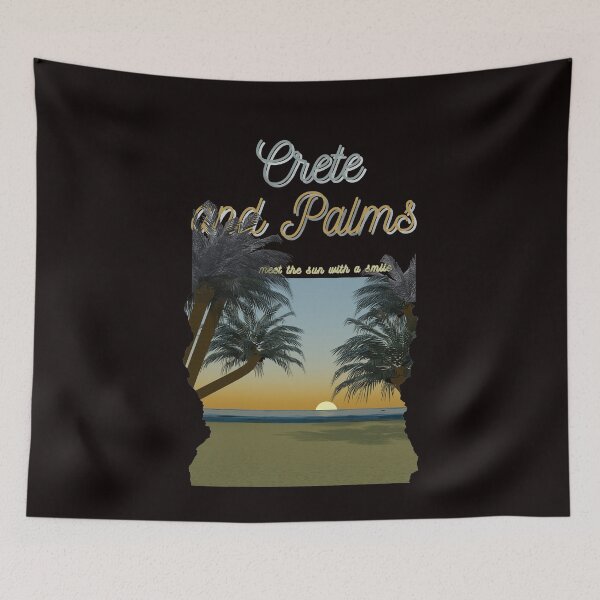 Item preview, Sunset Serenity: Crete Palms  designed and sold by MY-DesignStudio.