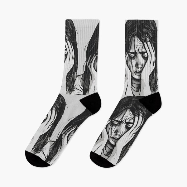 Item preview, Human emotion low mood sadness drawing designed and sold by TheRightHonMP.