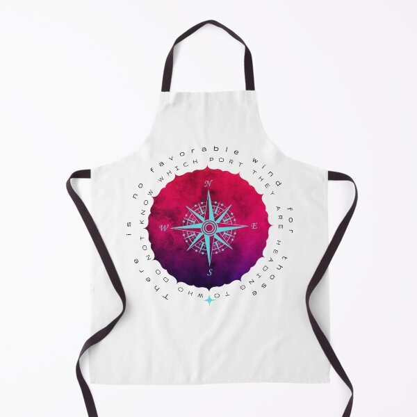 Item preview, THERES IS NO FAVORABLE WIND, COMPASS designed and sold by AlureDesigns.