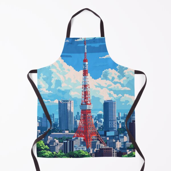 Artikelvorschau, Tokyo Tower Pixel Art entworfen und verkauft von SaintCurio.