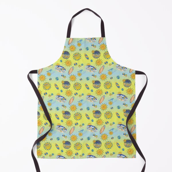Item preview, It's Summer and it's time for fun in the Sun at the BEACH! Great Sunny Beach seamless Pattern Design with bright colors and background designed and sold by MichCortez9.
