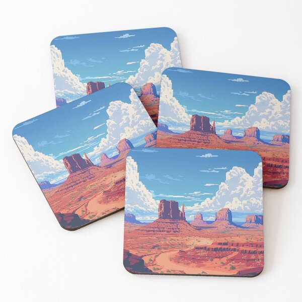 Item preview, Monument Valley Navajo Pixel Art  designed and sold by SaintCurio.