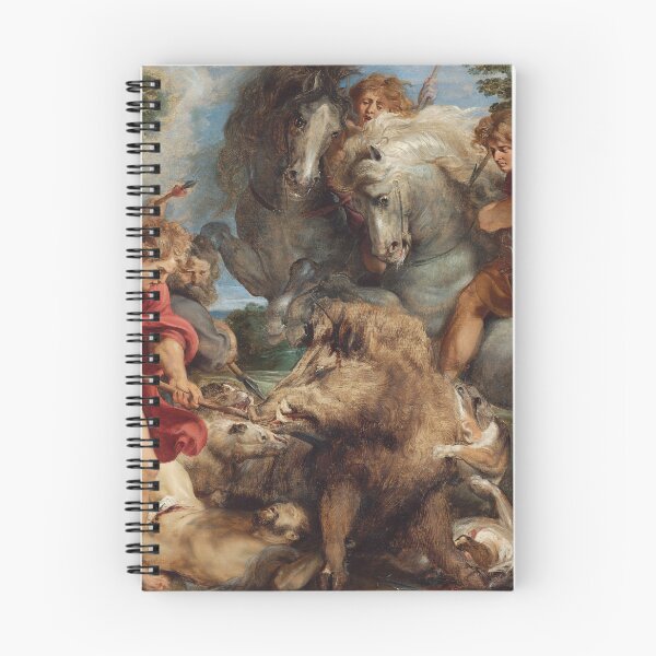 Item preview, The Calydonian Boar Hunt (1611–1612) Peter Paul Rubens designed and sold by TeeARTHY.