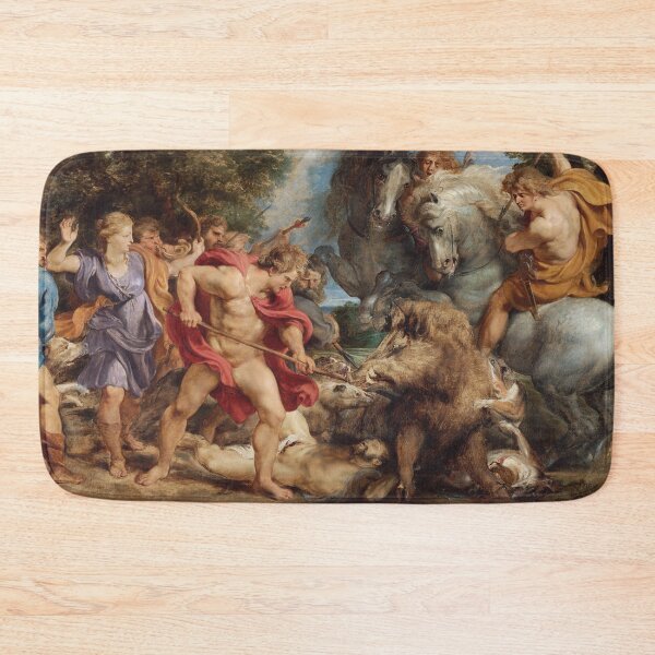 Item preview, The Calydonian Boar Hunt (1611–1612) Peter Paul Rubens designed and sold by TeeARTHY.