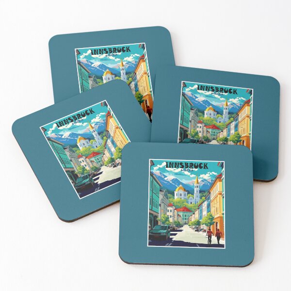 Item preview, Innsbruck Austria :Travel and Tourism Advertising Print designed and sold by posterbobs.