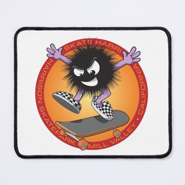 Item preview, Skate Harri Red and Orange, Harrison Skatepark, Mill Valley, California designed and sold by SeeMac.
