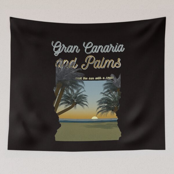 Item preview, Sunset Serenity: Gran Canaria Palms  designed and sold by MY-DesignStudio.