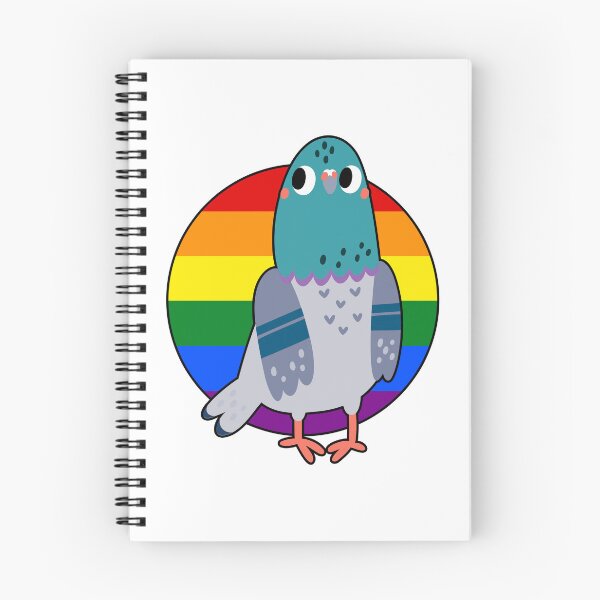 Item preview, Pride Pigeon designed and sold by ashandnettle.