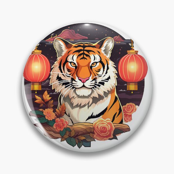Item preview, Tranquil Tiger Chinese New Year designed and sold by MOBUniverse.