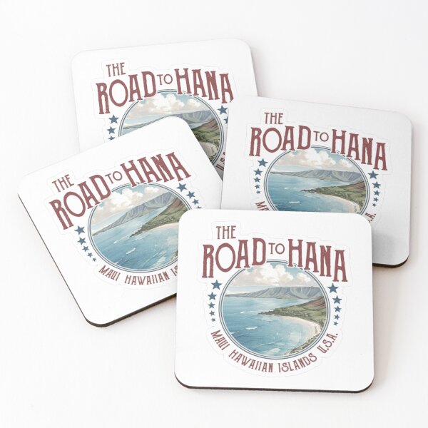 Item preview, The Great Road To Hana Maui Islands Sticker designed and sold by STORMcorner.
