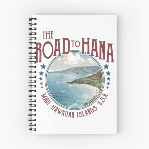 Item preview, The Great Road To Hana Maui Islands Sticker designed and sold by STORMcorner.