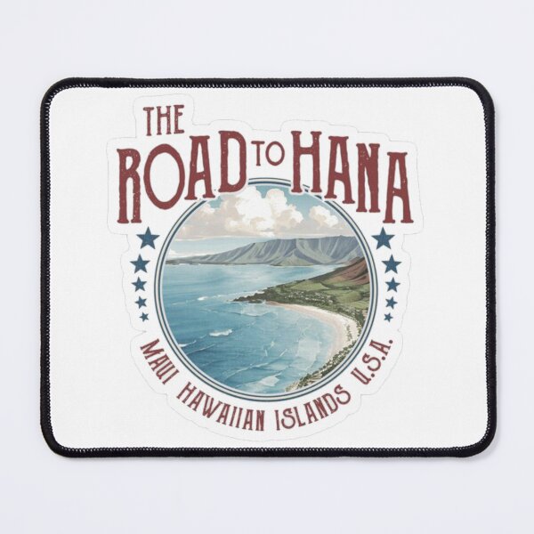 Item preview, The Great Road To Hana Maui Islands Sticker designed and sold by STORMcorner.
