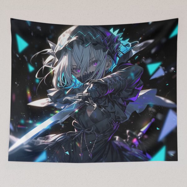 Item preview, Dual Blades Stealth Assassin Anime Girl designed and sold by bubblegoth.