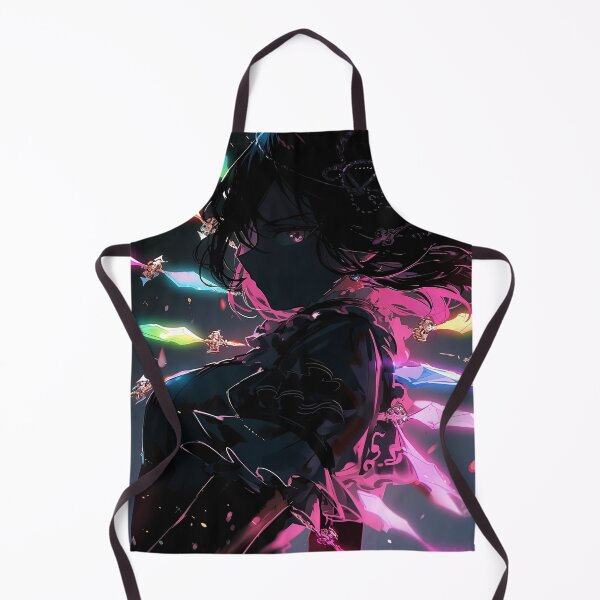 Item preview, Vibrant Neon Stealth Assassin Anime Girl designed and sold by bubblegoth.