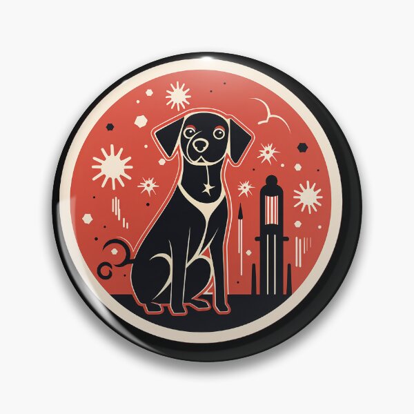 Item preview, Minimalist Dog Chinese New Year designed and sold by MOBUniverse.