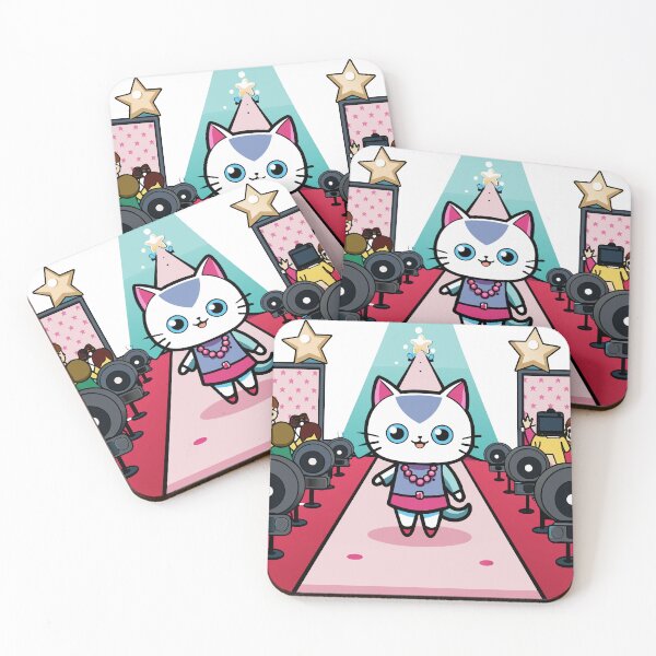 Item preview, Kawaii Cat Fashion Model Strutting designed and sold by omerfdln34.