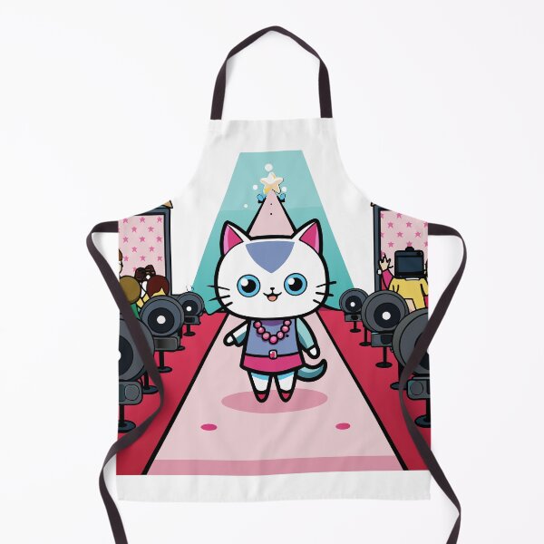 Item preview, Kawaii Cat Fashion Model Strutting designed and sold by omerfdln34.