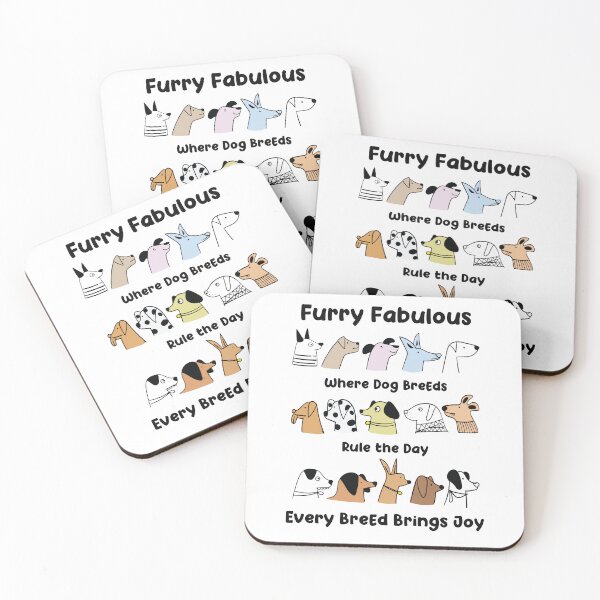 Item preview, Furry Fabulous: Where Dog Breeds Rule the Day designed and sold by OCNau.