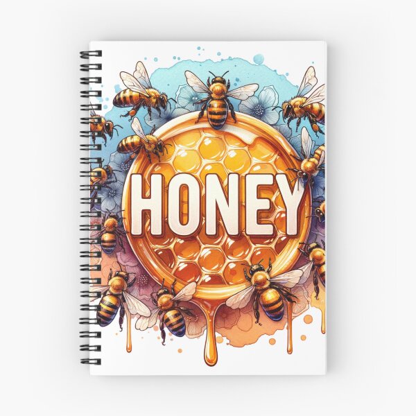 Item preview, Honey with Bumblebees designed and sold by PassionforLove.