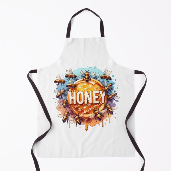 Item preview, Honey with Bumblebees designed and sold by PassionforLove.