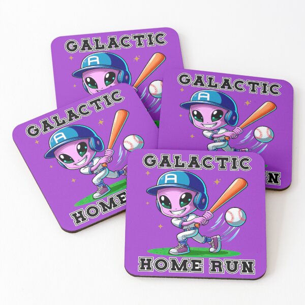 Artikelvorschau, Galactic Home Run - Alien-Cartoon entworfen und verkauft von Second Draft Visuals.