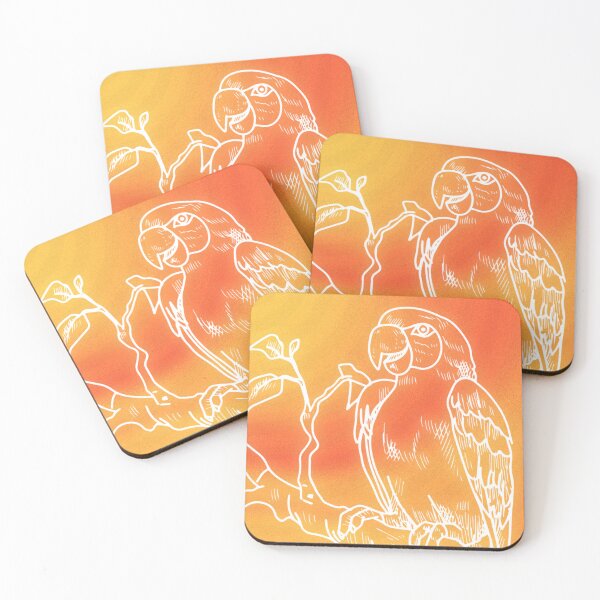 Item preview, Warm Sunset Parrot Design designed and sold by CarefulCreation.