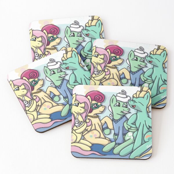 Item preview, Fluttershy with family  designed and sold by Love song arts.