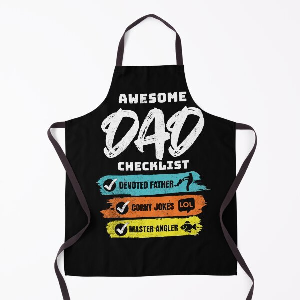 Item preview, Awesome Dad Checklist - Funny Father Design designed and sold by edesignprints.