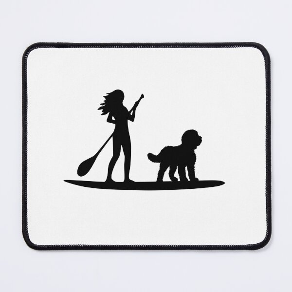 Item preview, Women's SUP Standup Paddleboard Summer Sheepadoodle Gift  designed and sold by Guarddogdrive.