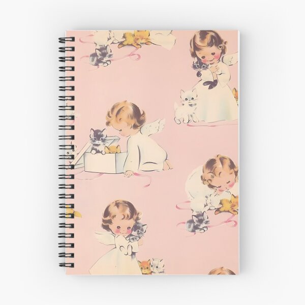 Item preview, Vintage Retro Kawaii Kitsch Kitten Angel Meyercord Decal designed and sold by knickeryknackry.