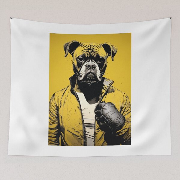 Item preview, Boxer The Sparing Partner designed and sold by luvandsocial.