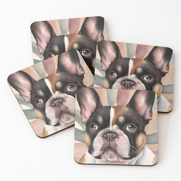 Item preview, Affectionate bulldog designed and sold by ArtJuniorz.