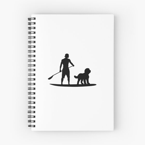 Item preview, Mens SUP Standup Paddleboarding Sheepadoodle Dog Dad designed and sold by Guarddogdrive.