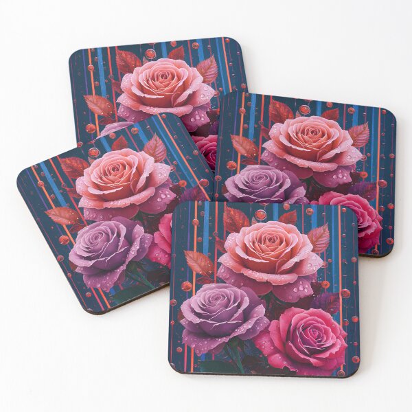 Item preview, Ethereal Roses - Vibrant Botanic Fantasy designed and sold by Iba.