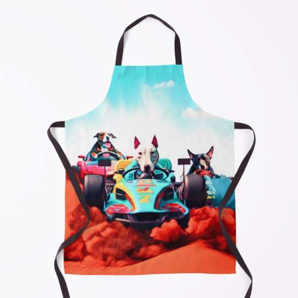 Item preview, Bull Terrier Desert Race designed and sold by SmARTNiki.