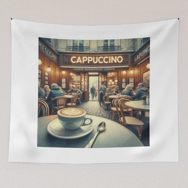 Item preview, Cappuccino Cafe Kitchen designed and sold by CL JOHNSON.