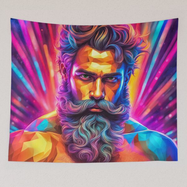Item preview, Handsome bearded man designed and sold by Jevaz.